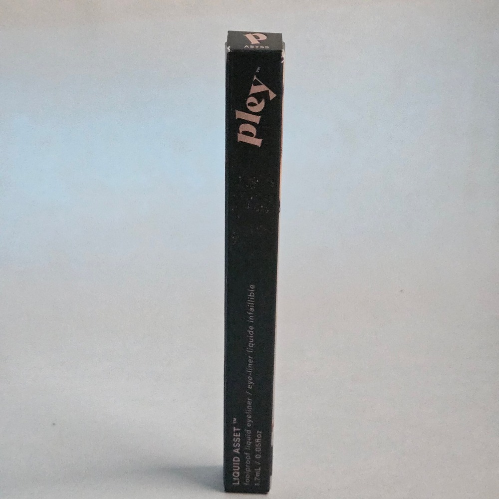 Pley Beauty Liquid Asset Eyeliner Abyss Black Smudge-Proof 1.7mL NIB